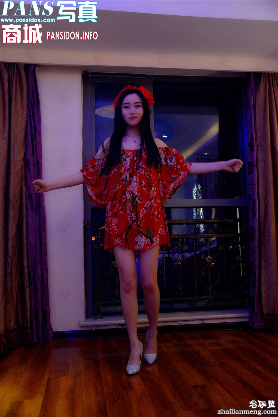 [PANS] 漂亮红衣美女小鱼香艳写真 第616期第6张
