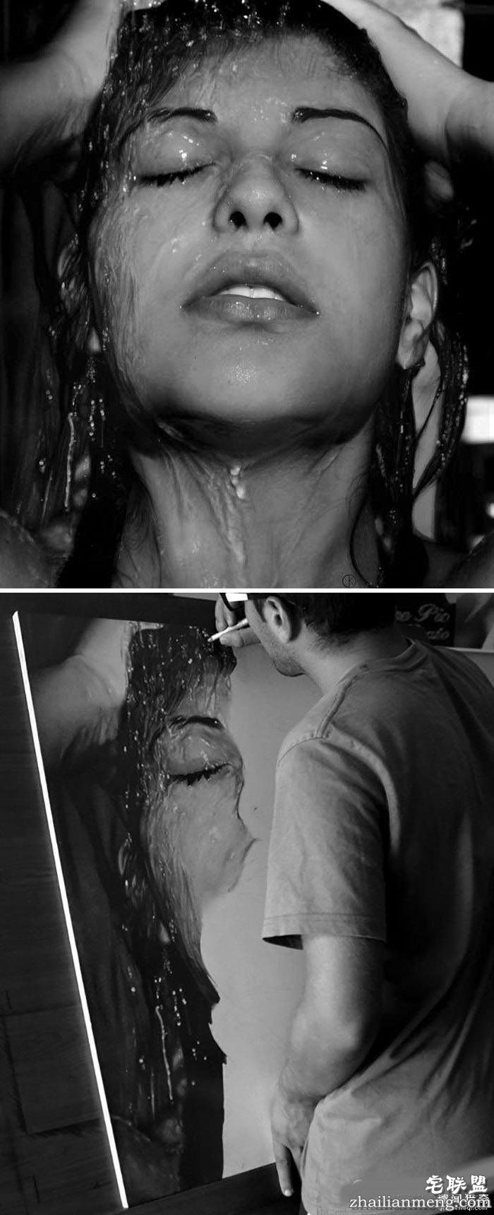 这些是画出来的?啥也别说,膝盖拿去....