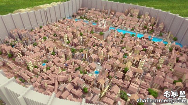 这些动漫里的建筑居然跑到了Minecraft里!