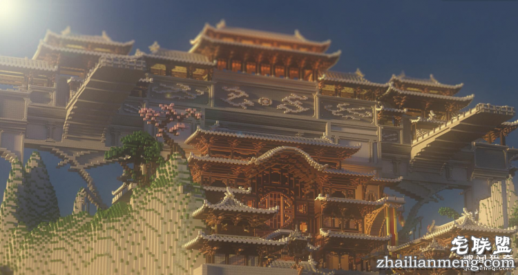 这些动漫里的建筑居然跑到了Minecraft里!