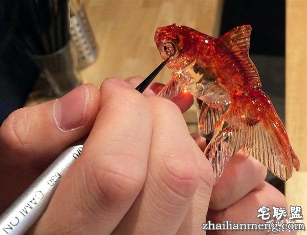 叹服!日本大师雕塑家制作逆天动物棒棒糖:太逼真