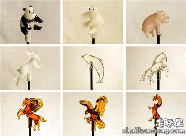 叹服!日本大师雕塑家制作逆天动物棒棒糖:太逼真
