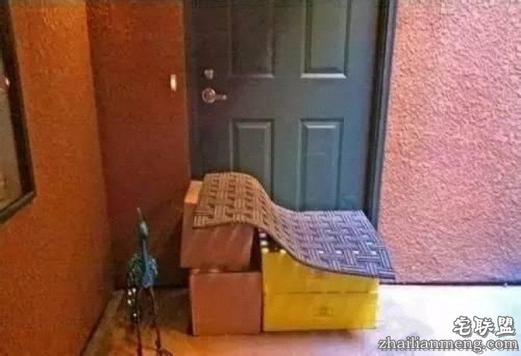 外国小哥这样送快递,看完也是醉了!