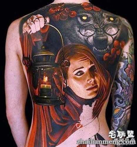 逼真的3D纹身,看后忍不不住惊呼