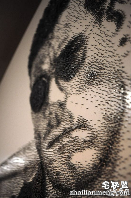 这是用钉子“画画”,看完我就跪了!