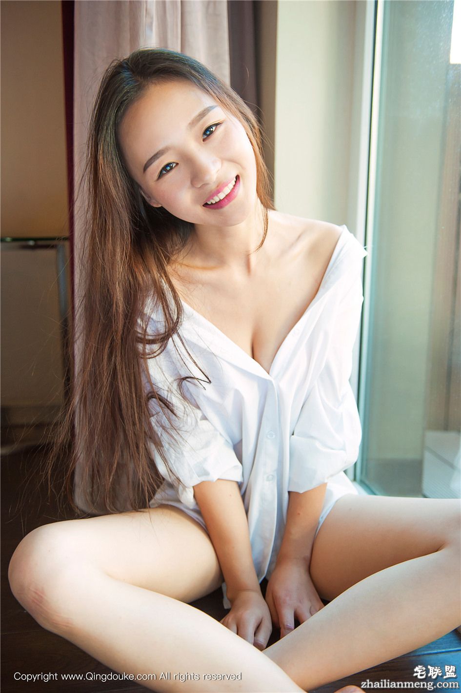 [青豆客] 甜心小美女尤Una娜阳光私房照 Vol.013第8张