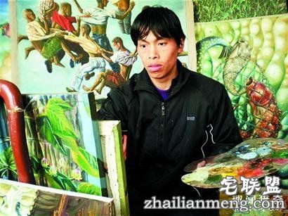 一个画了30年画的农民,以前没卖出去现在大爆发,成中国毕加索(1)