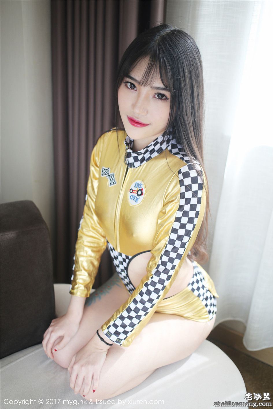 [美媛馆] 赛车女郎杨洁linda制服写真照 Vol.283第7张