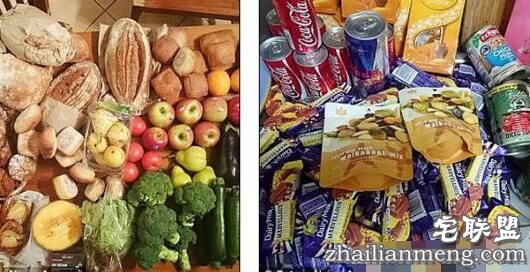 护士每周从垃圾箱中捡食品