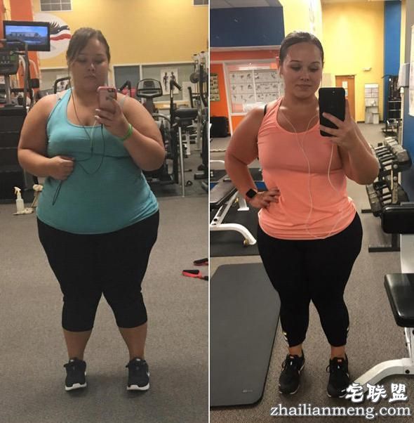 女子对食物上瘾曾重达257斤,减掉66斤后变化惊人有图有真相!