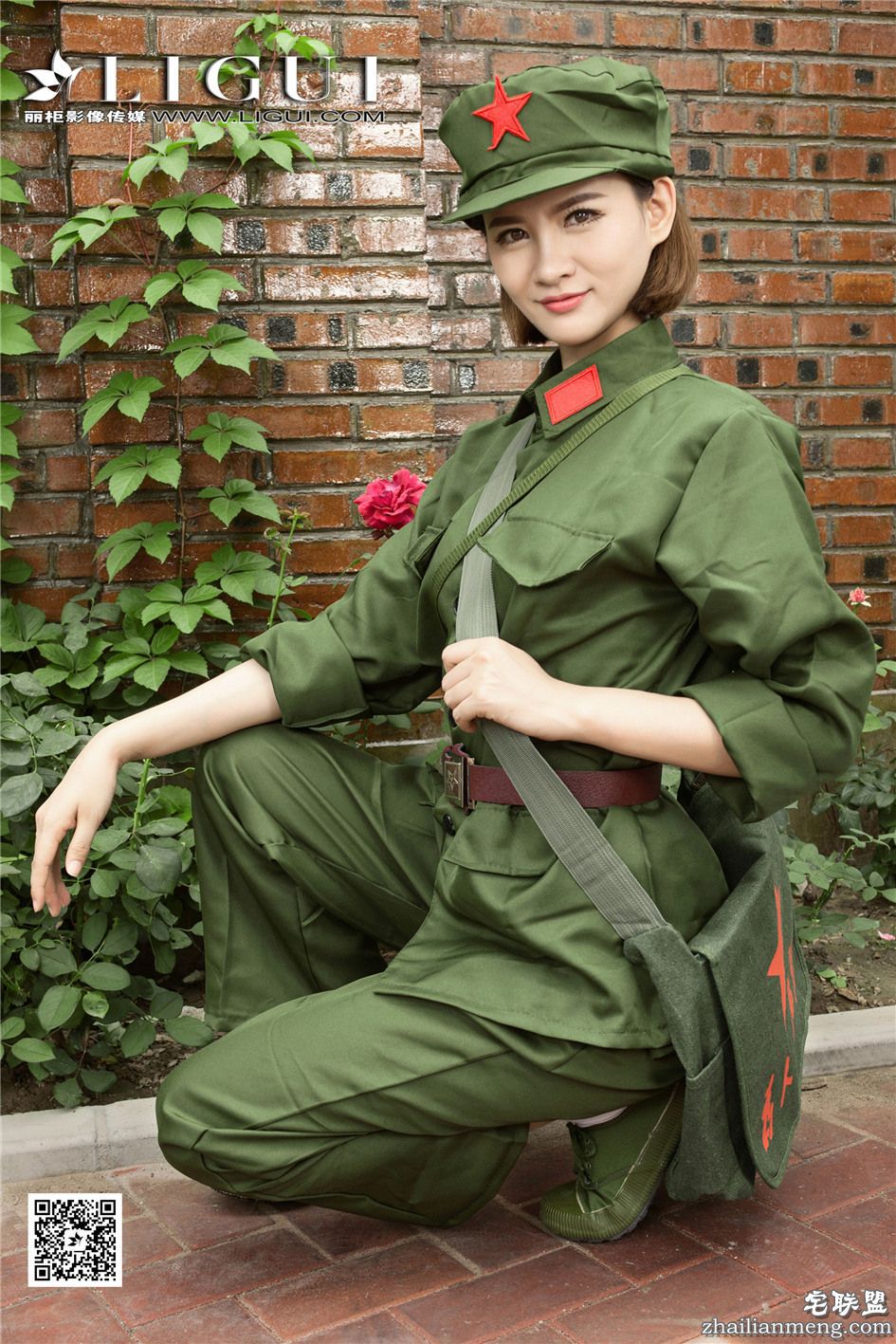 [丽柜] 红军美女AMY制服个性写真 第316期第10张