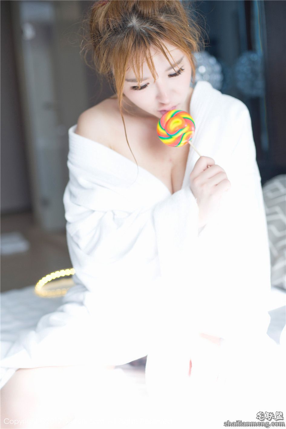 [秀人网] 大胸美女小公举Amy浴室蕾丝湿身诱惑 第712期第6张