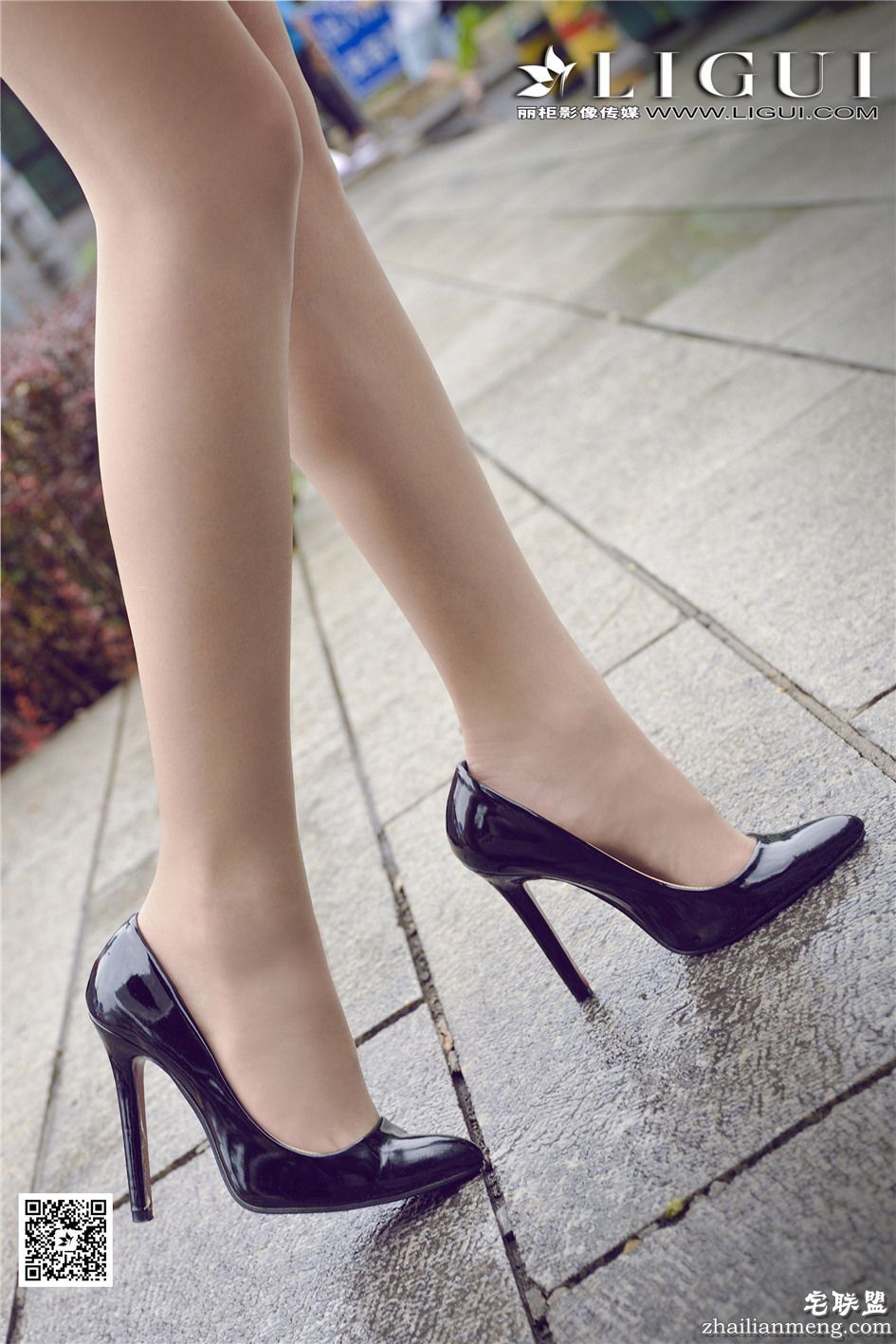 [丽柜] 街拍职业ol美女可馨肉丝高跟写真 第317期第3张