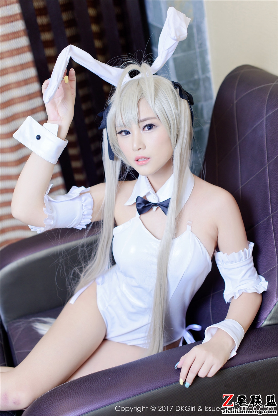 [御女郎] 白色兔女郎cos美女萌宝儿BoA高清套图 Vol.036第4张