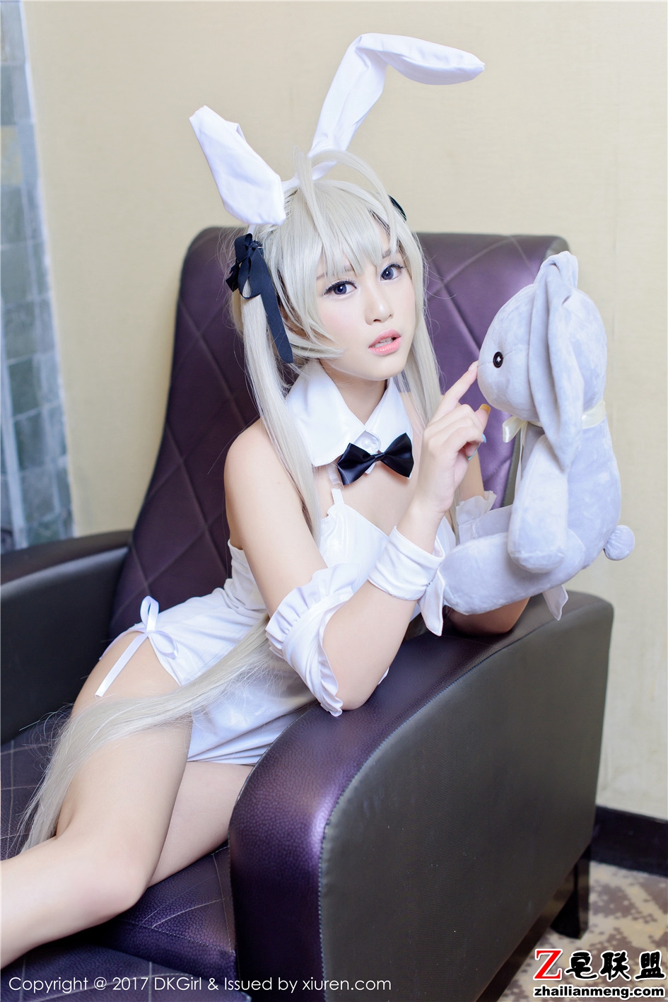 [御女郎] 白色兔女郎cos美女萌宝儿BoA高清套图 Vol.036第9张