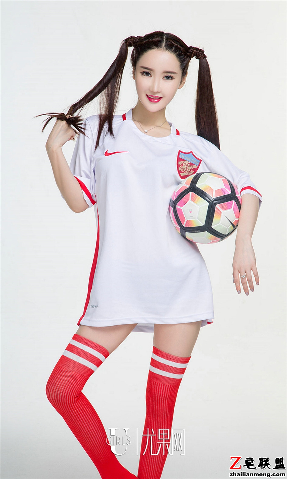 [尤果网] 足球宝贝夏美写真高清图片 第800期第5张