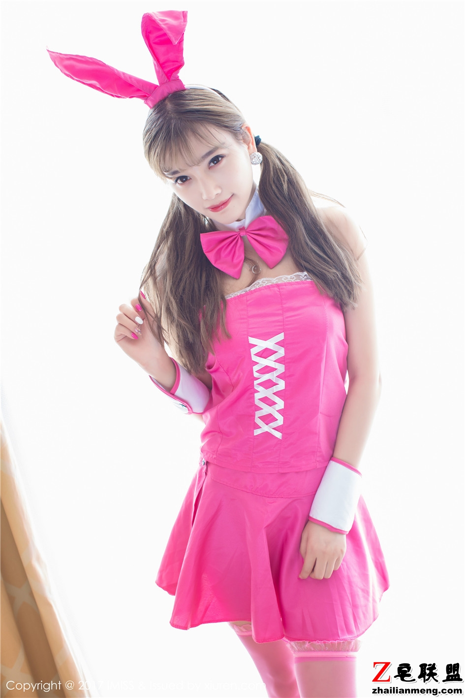 [爱蜜社] 粉红兔女郎美色美女杨晨晨sugar清纯写真 Vol.176第6张