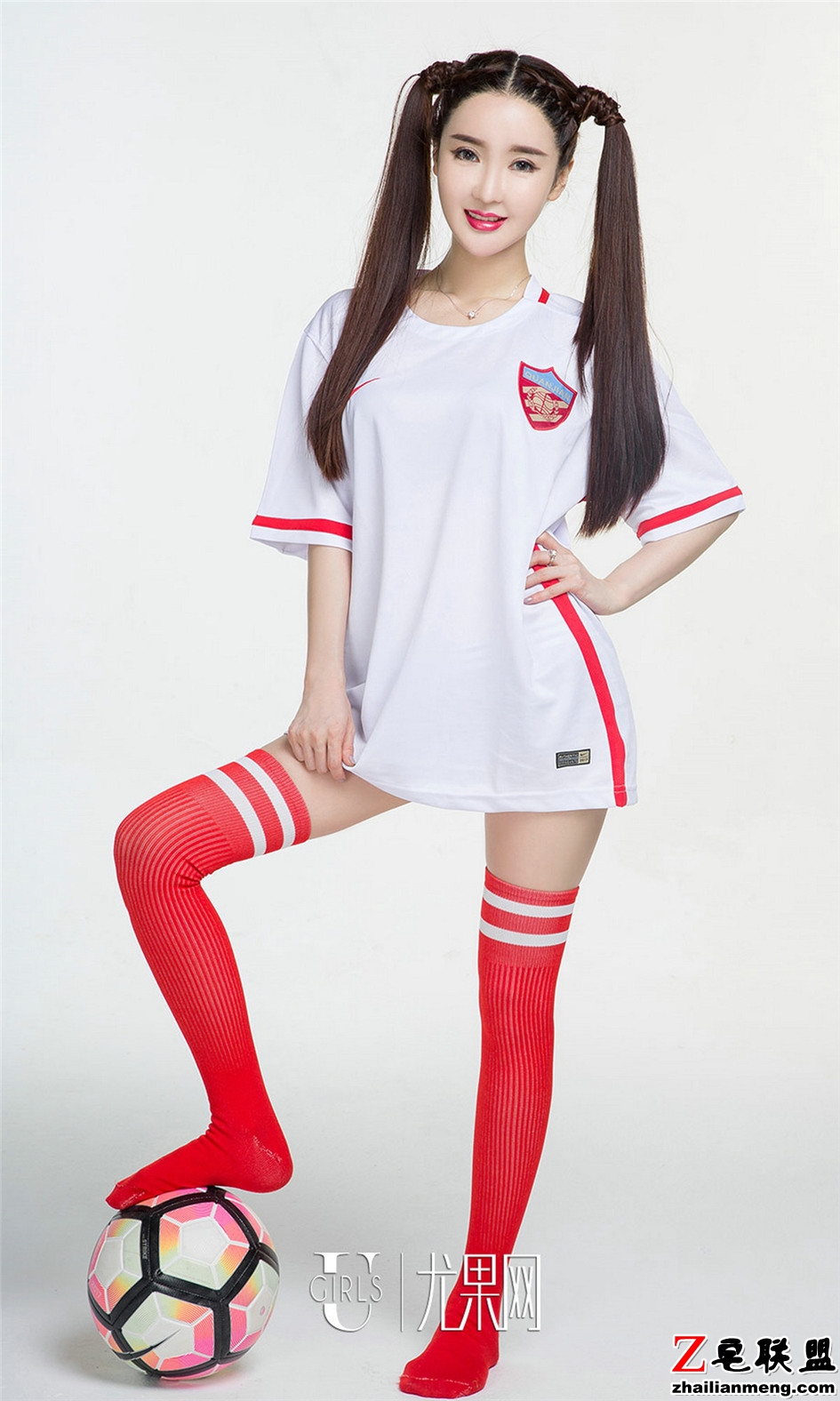 [尤果网] 足球宝贝夏美写真高清图片 第800期第2张