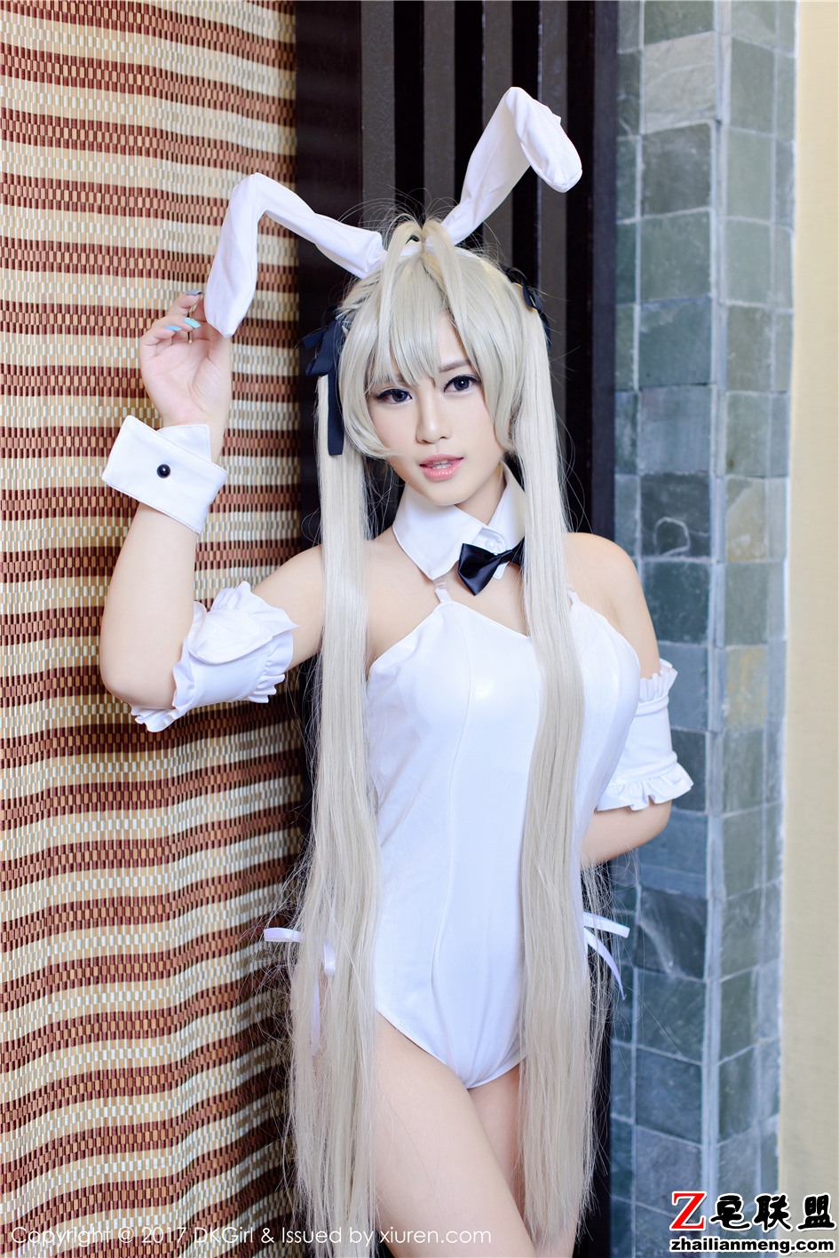 [御女郎] 白色兔女郎cos美女萌宝儿BoA高清套图 Vol.036第3张