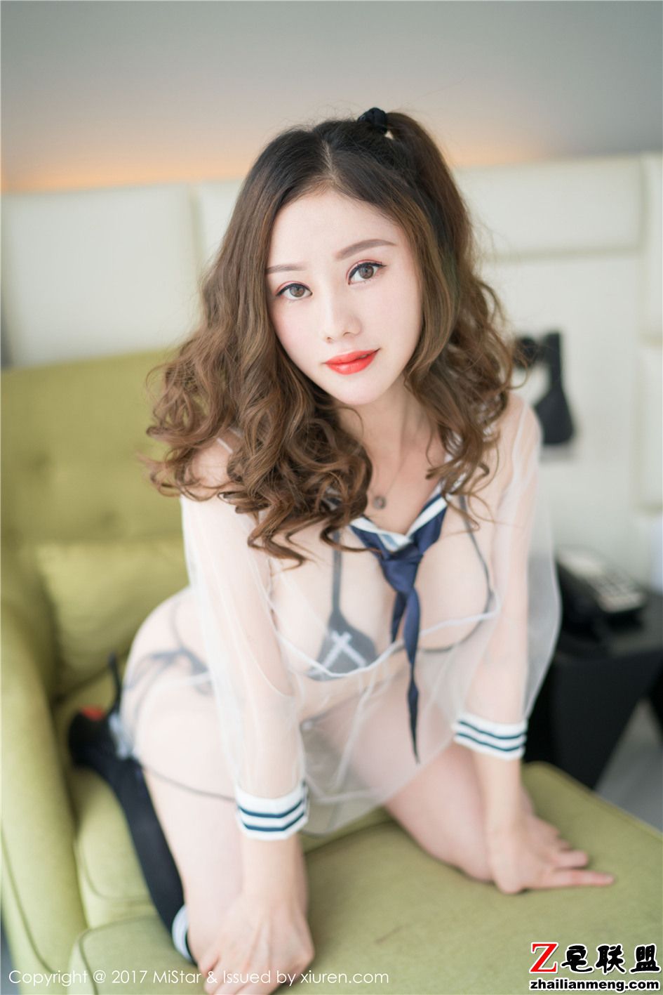 [魅妍社] 丰满美女雪千紫比基尼透视装性感写真 VOL.187第9张