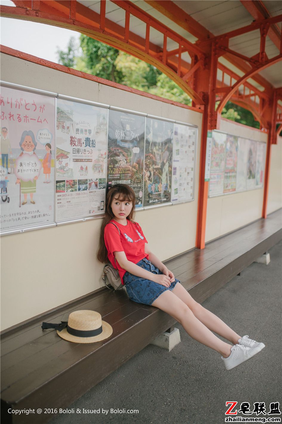 [波萝社] 超萌可爱美少女柳侑绮生活照 VOL.175第8张