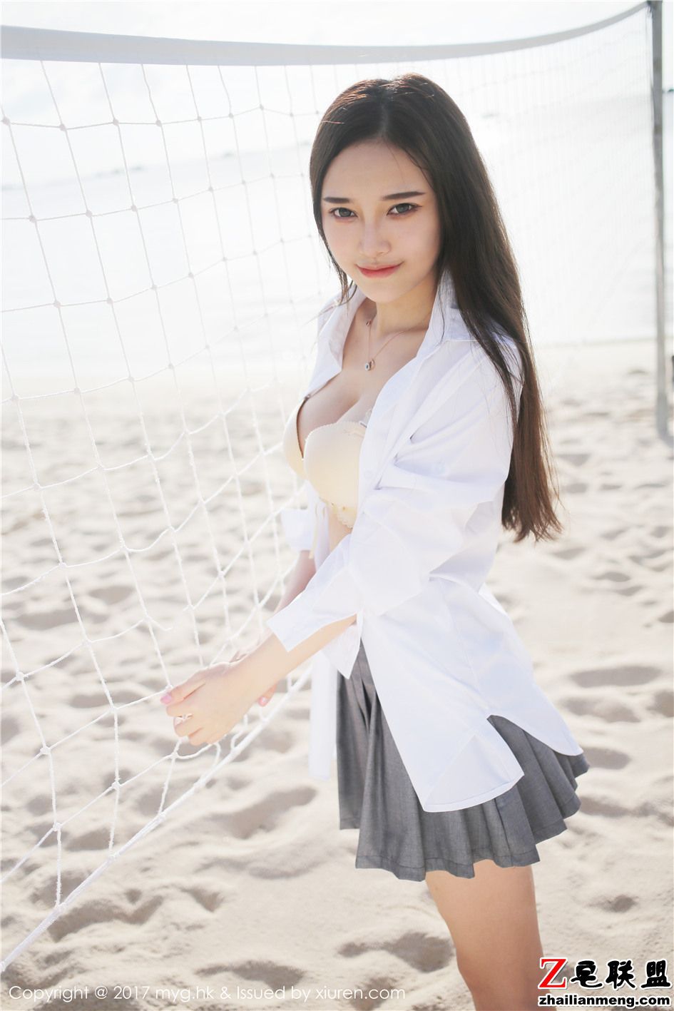 [美媛馆] 海滩白衬衫<a href=/e/tags/?tagname=%E7%BE%8E%E5%A5%B3 target=_blank class=infotextkey>美女</a>唐琪儿il深乳沟<a href=/e/tags/?tagname=%E8%AF%B1%E6%83%91 target=_blank class=infotextkey>诱惑</a> Vol.290第1张