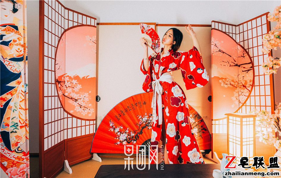 [Girlt果团网] 性感和服美女日系私房写真照片 No.065第3张