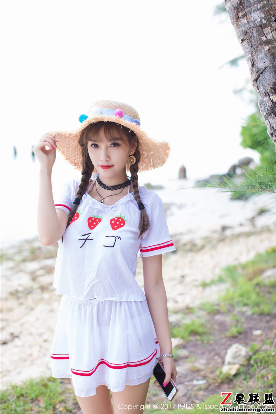 [爱蜜社] 时尚的美女杨晨晨sugar旅拍写真 Vol.185第2张