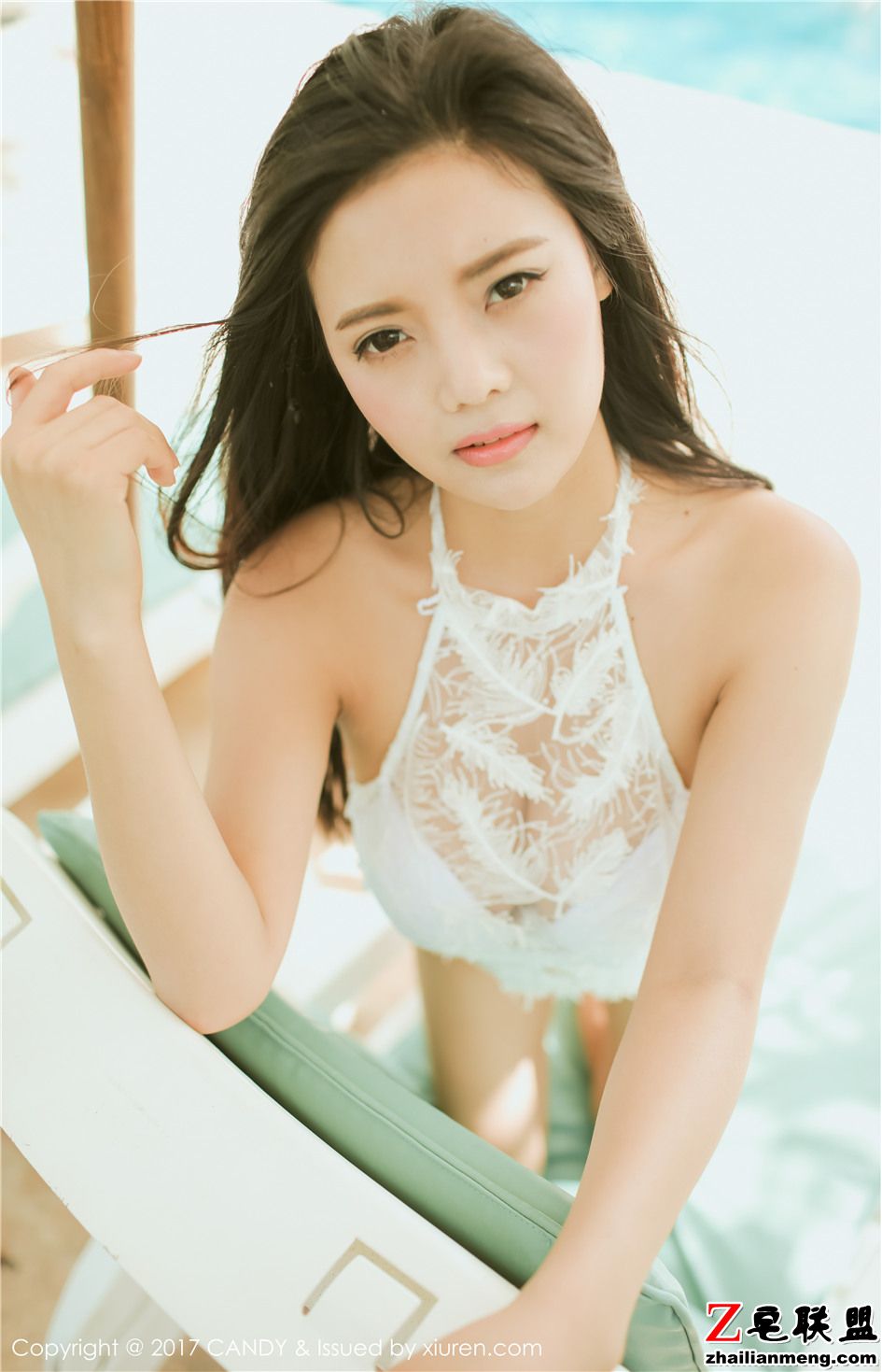 [糖果画报] 最迷人笑容美女林美惠子Mieko长裙露底走光图片 Vol.040第2张