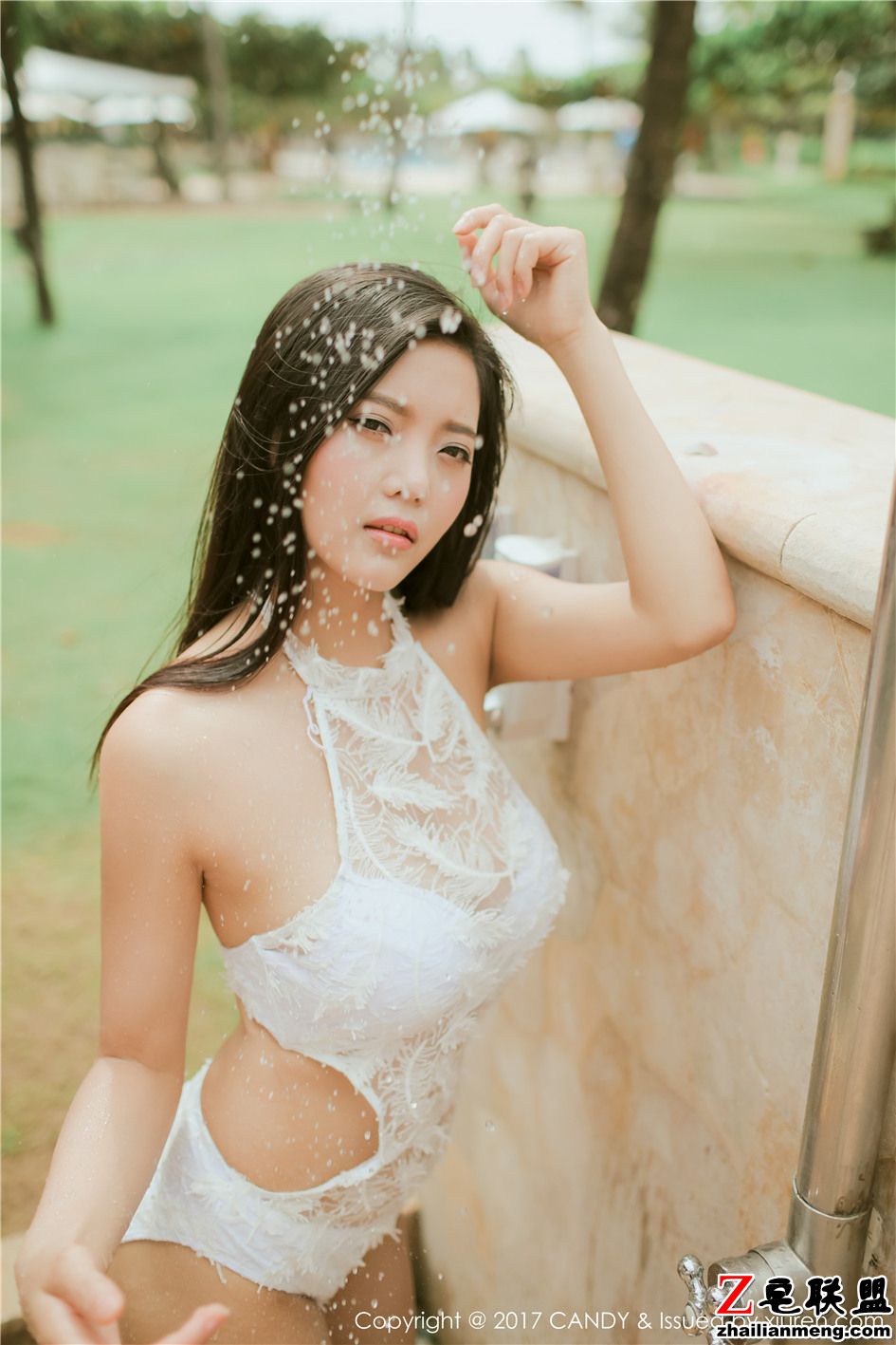 [糖果画报] 最迷人笑容美女林美惠子Mieko长裙露底走光图片 Vol.040第8张