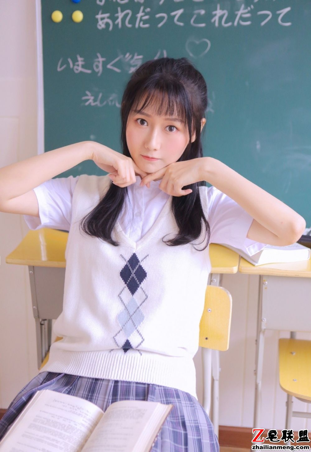 日系美女萝莉校园制服唯美小清新写真