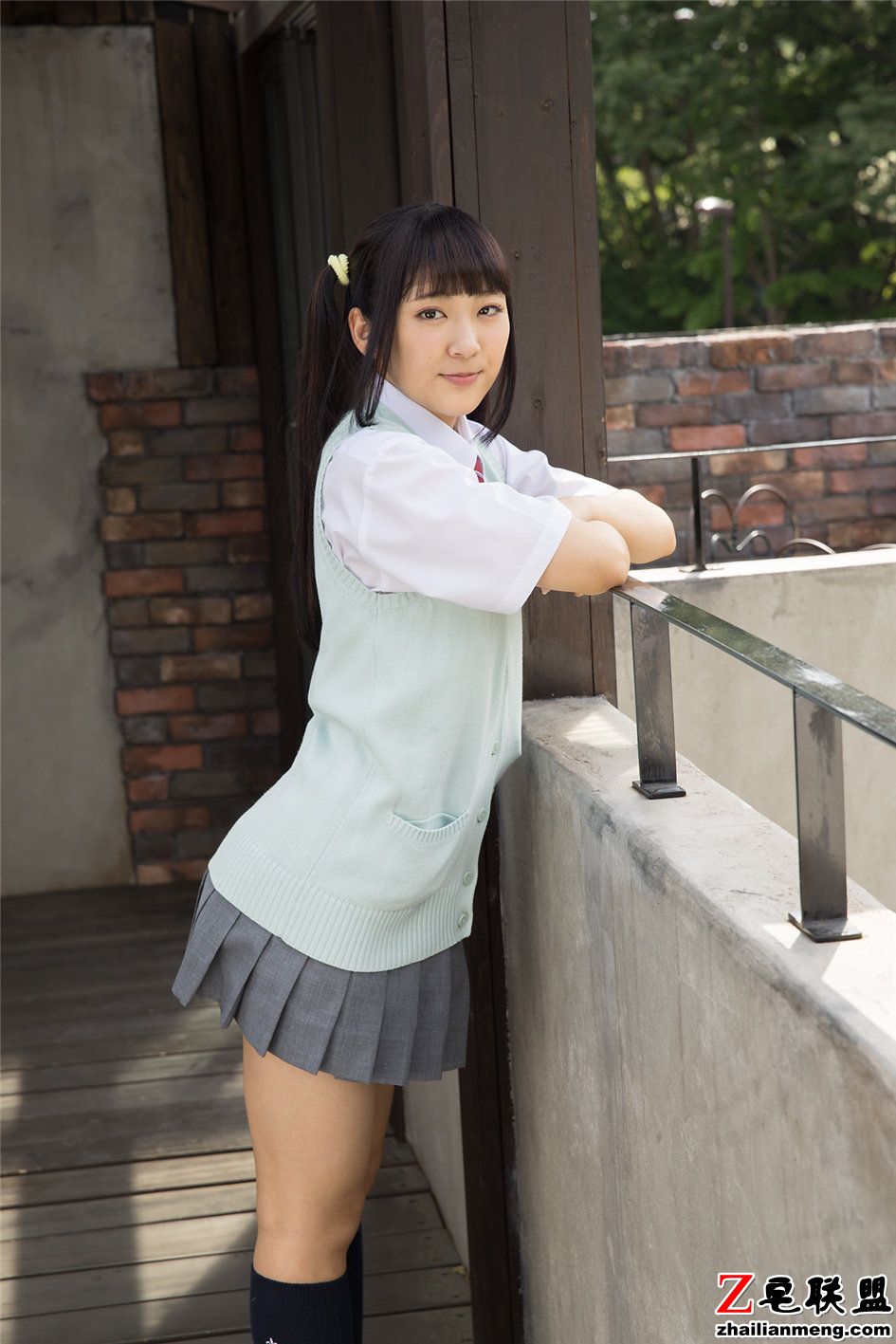 Minisuka.tv 可爱日本美女高梨あい校服写真图片 NO.671第5张