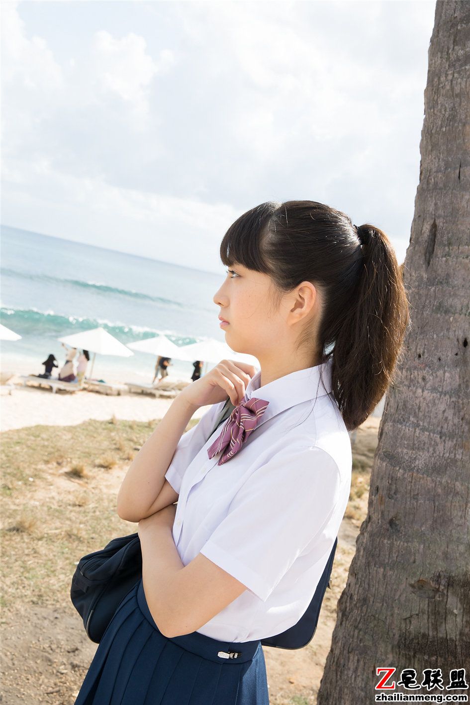 Minisuka.tv 日本美女池田なぎさ校服写真高清图片 NO.675第4张