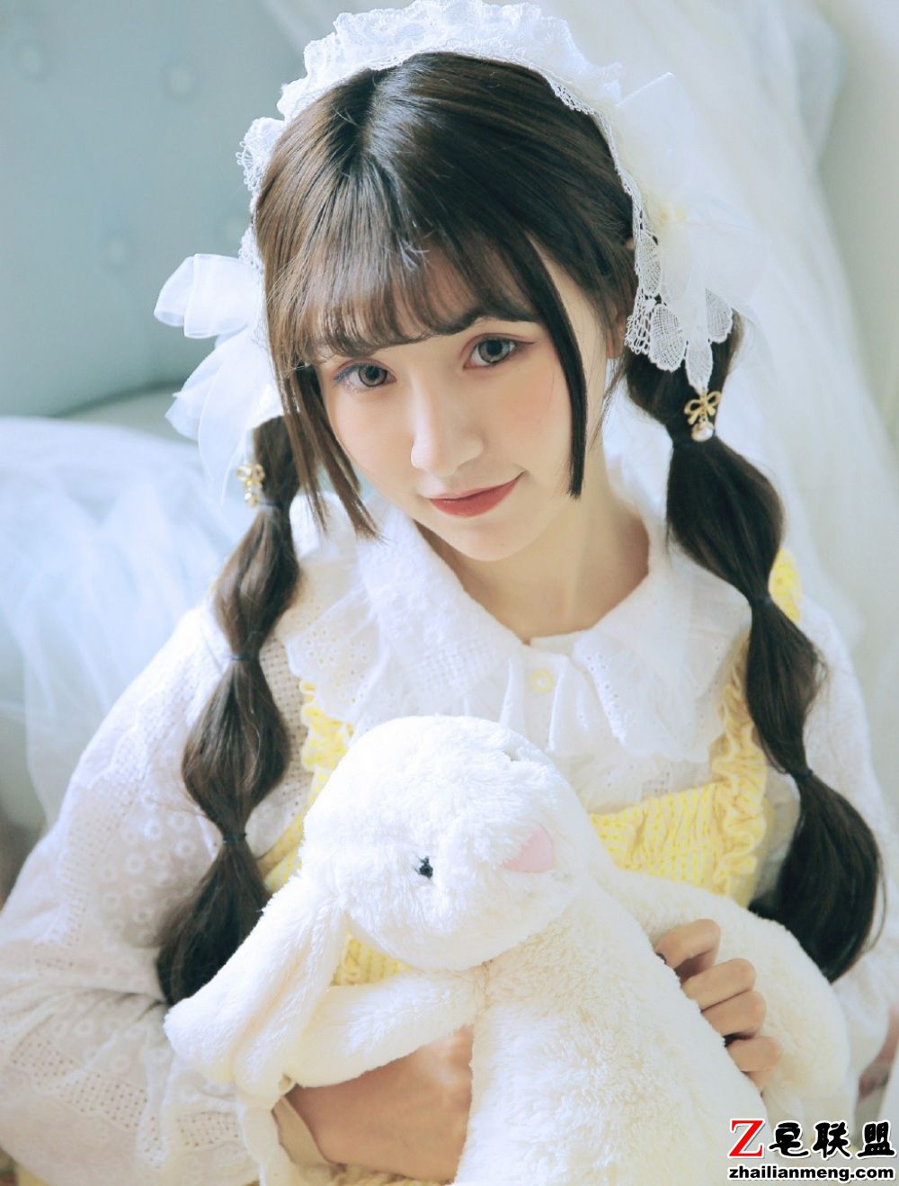 森林系日式美女俏皮马尾辫甜美阳光唯美小清新写真