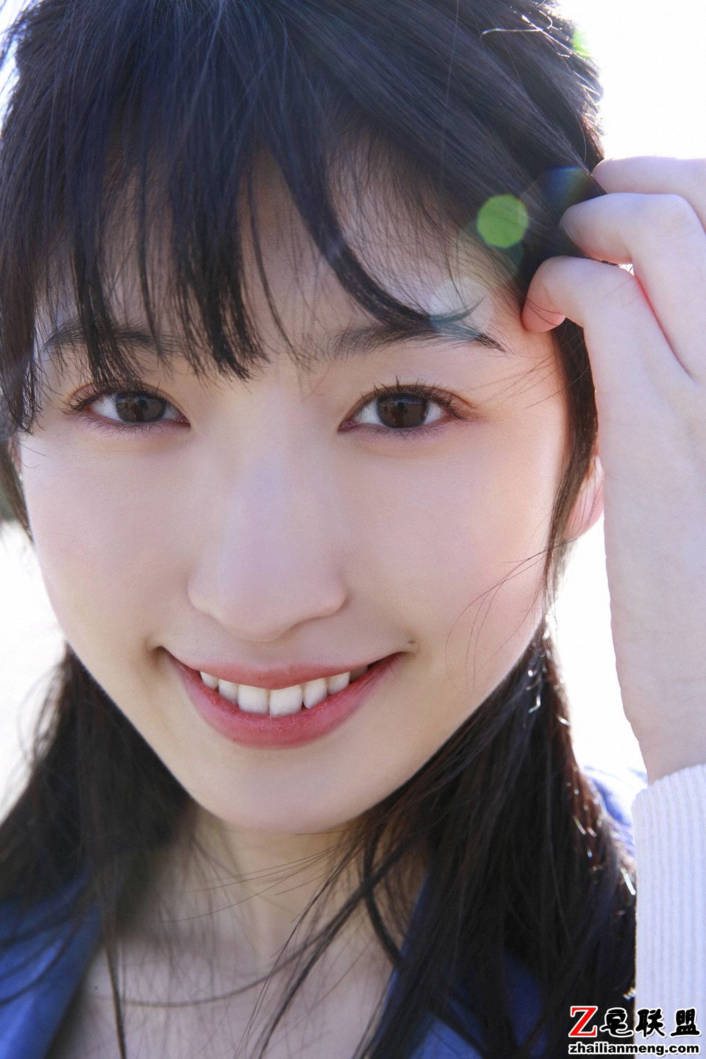 98年日本清纯美女日比美思可爱外拍写真集第2张