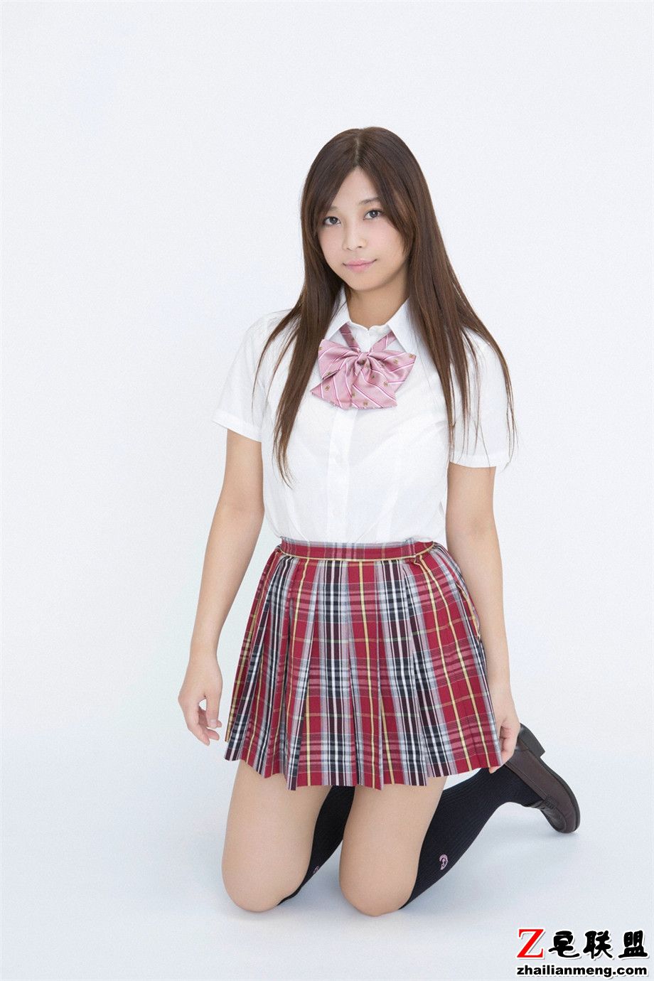 可爱日本学生装美女写真图片第5张