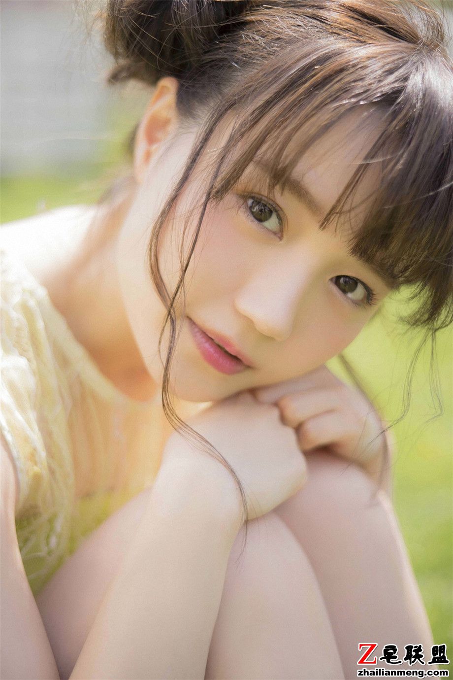 可爱日本美女尾崎由香户外活泼写真集第5张