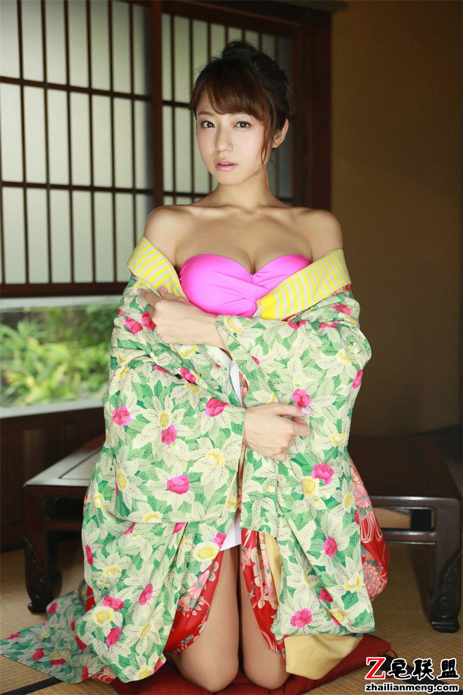 极品日本美女中村静香和服写真图片第5张