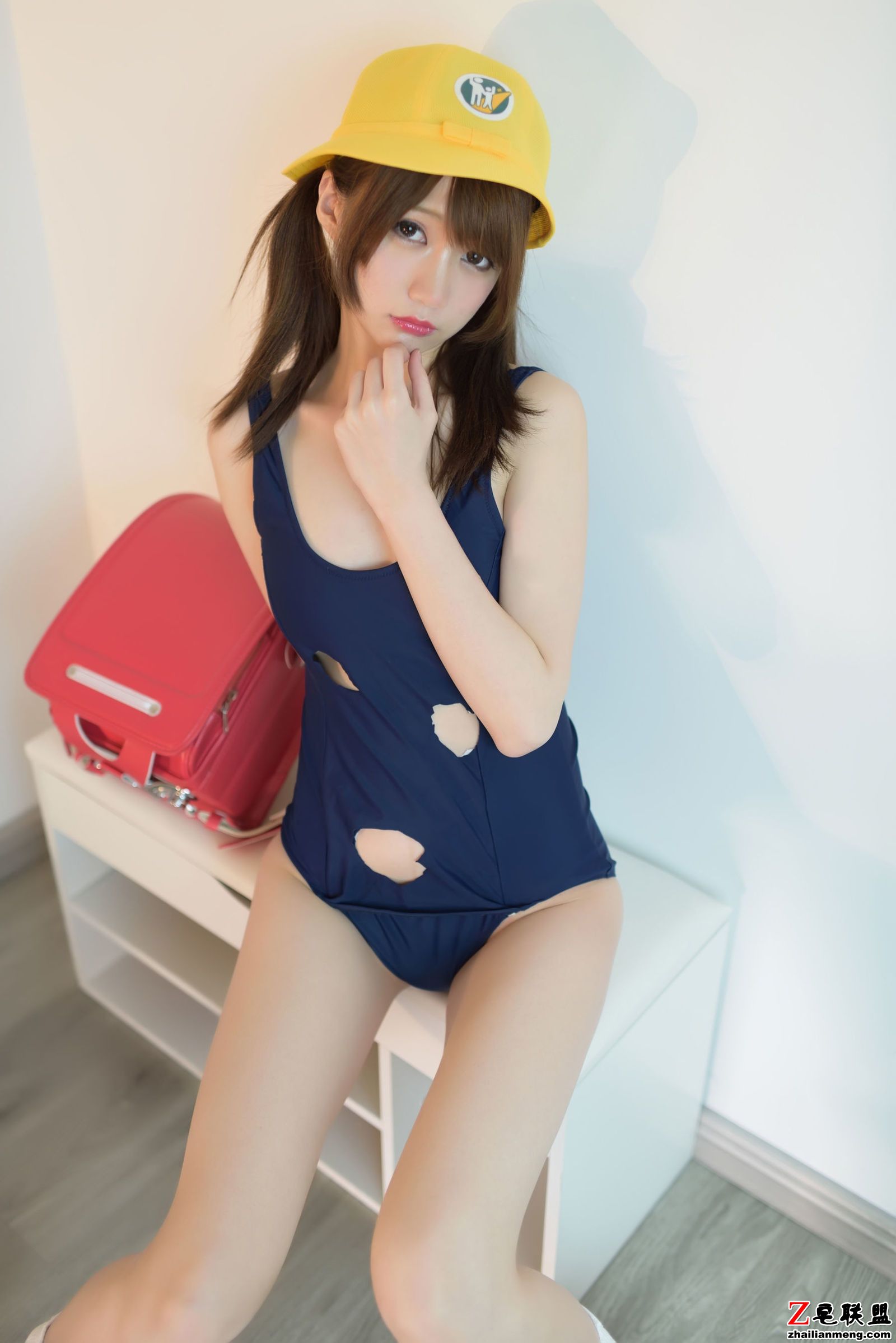 [CosPlay美女] NAGISA魔物喵 - 捆绑死库水 写真套图第3张