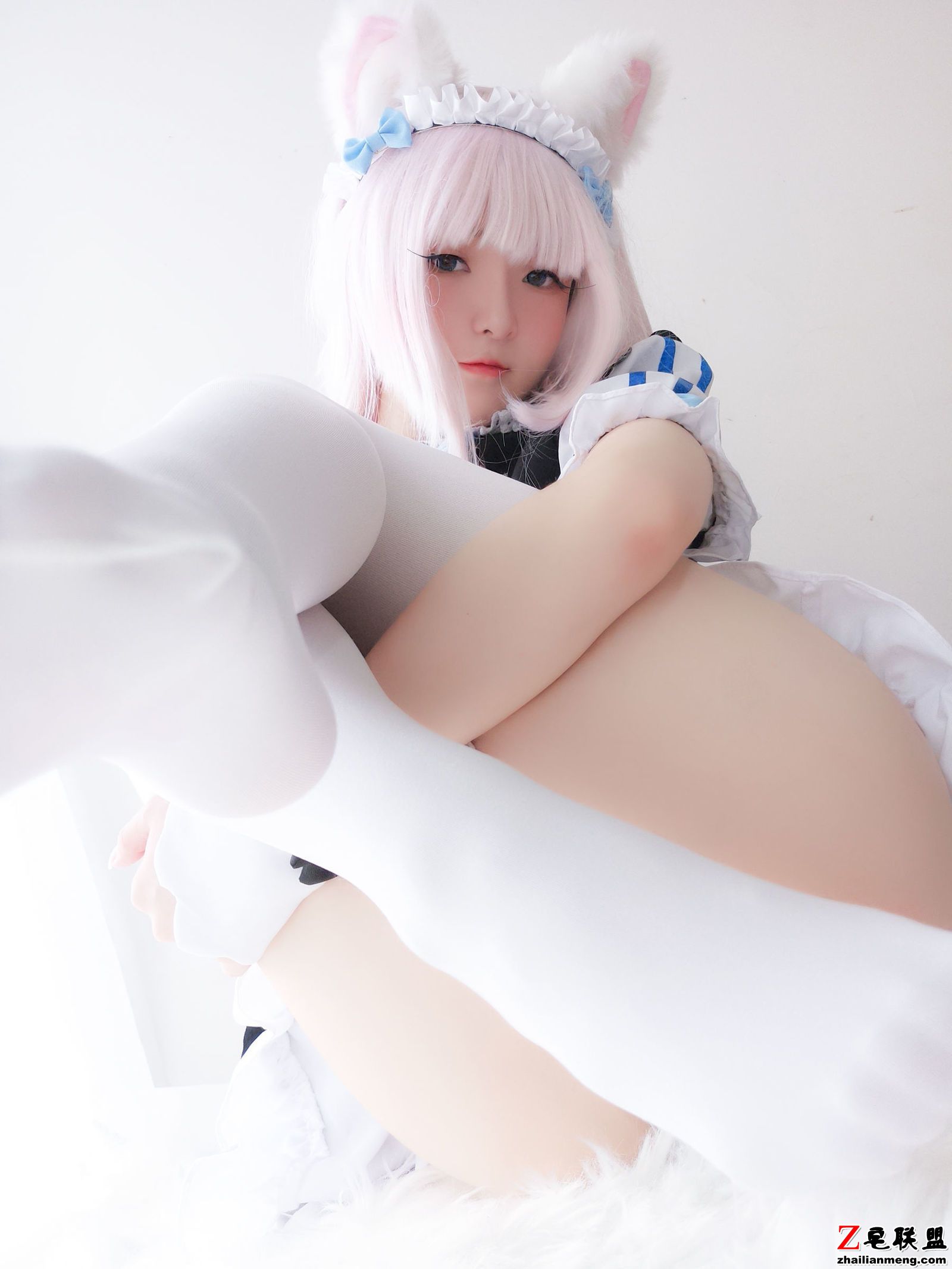 [Coser美女] 一小央泽 - 猫娘香子兰 写真套图第6张