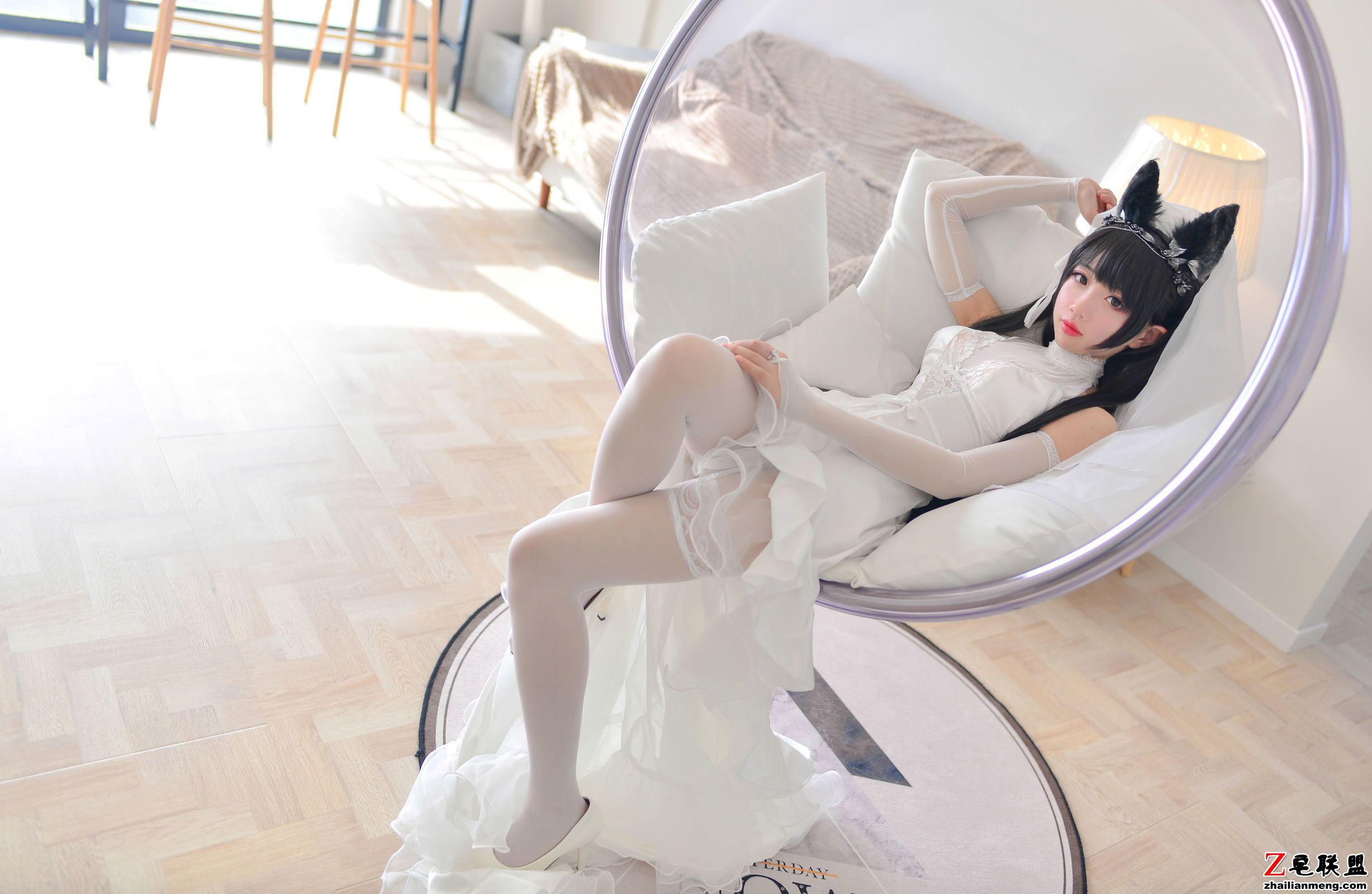 [COSER美女] 小姐姐雪琪 - 爱宕婚纱 写真套图第6张