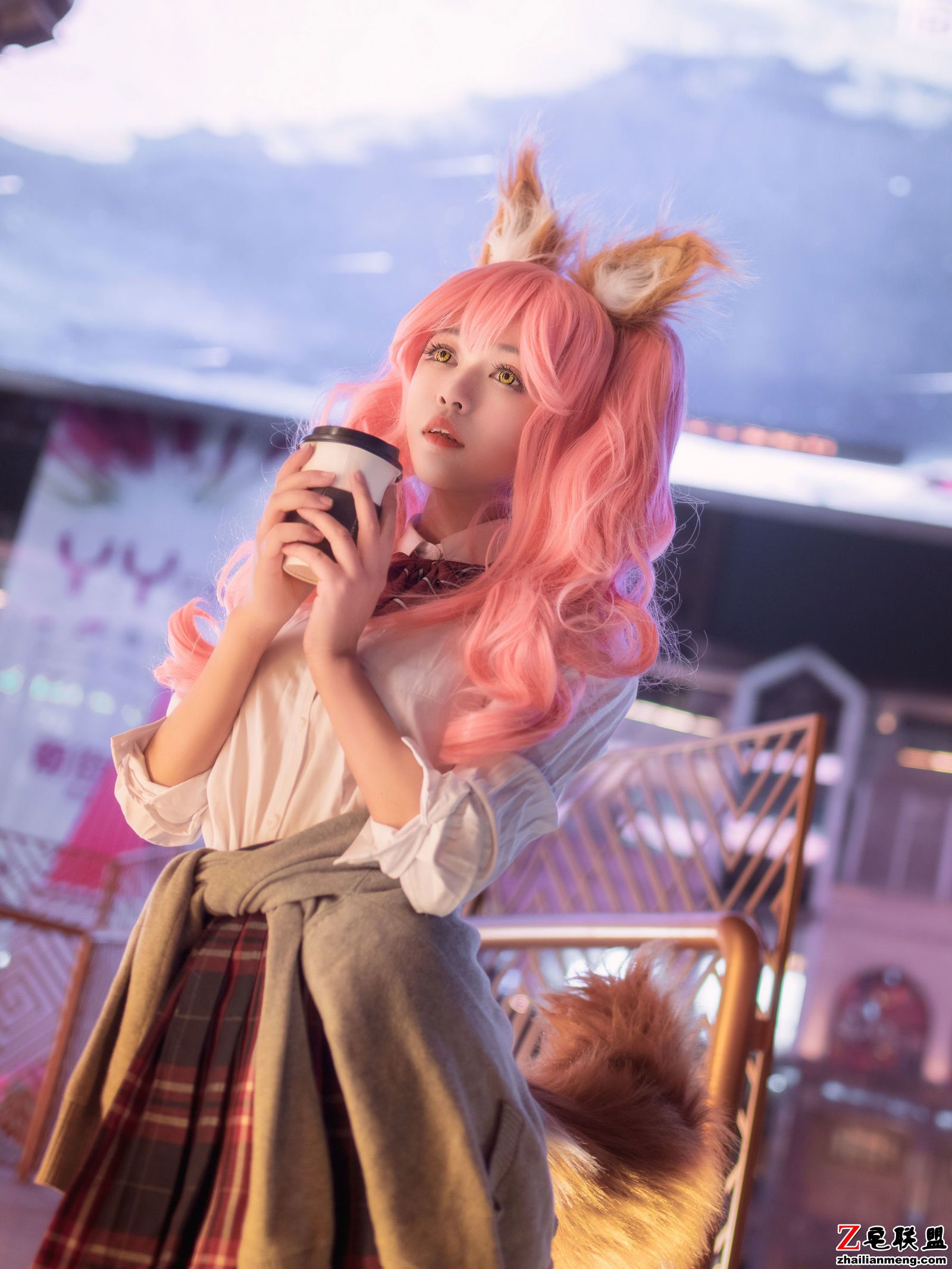 [CosPlay美女] Shika小鹿鹿 - 玛修 写真套图第7张