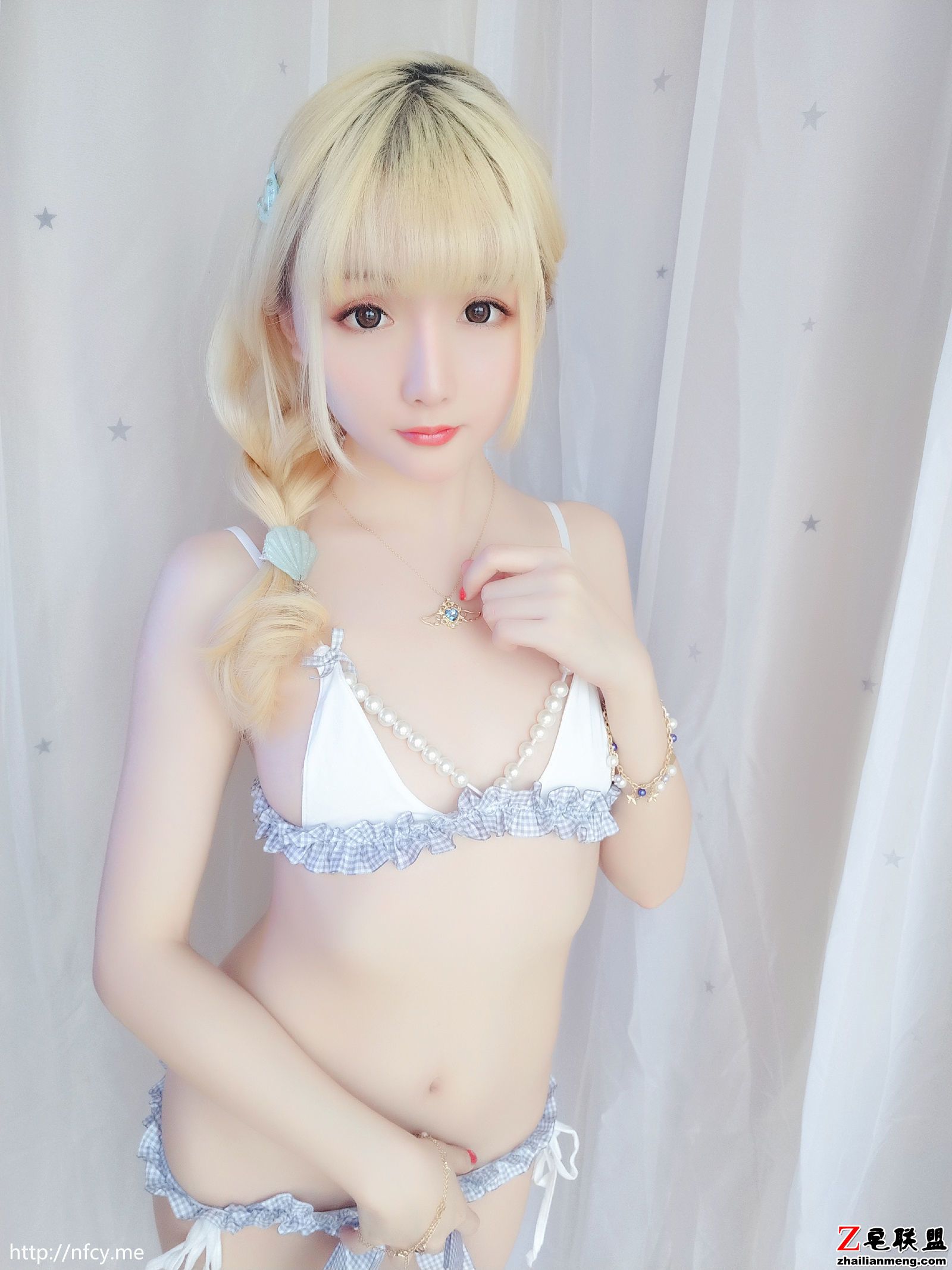 [COSER美女] 星之迟迟 - 人鱼小姐包 写真套图第3张