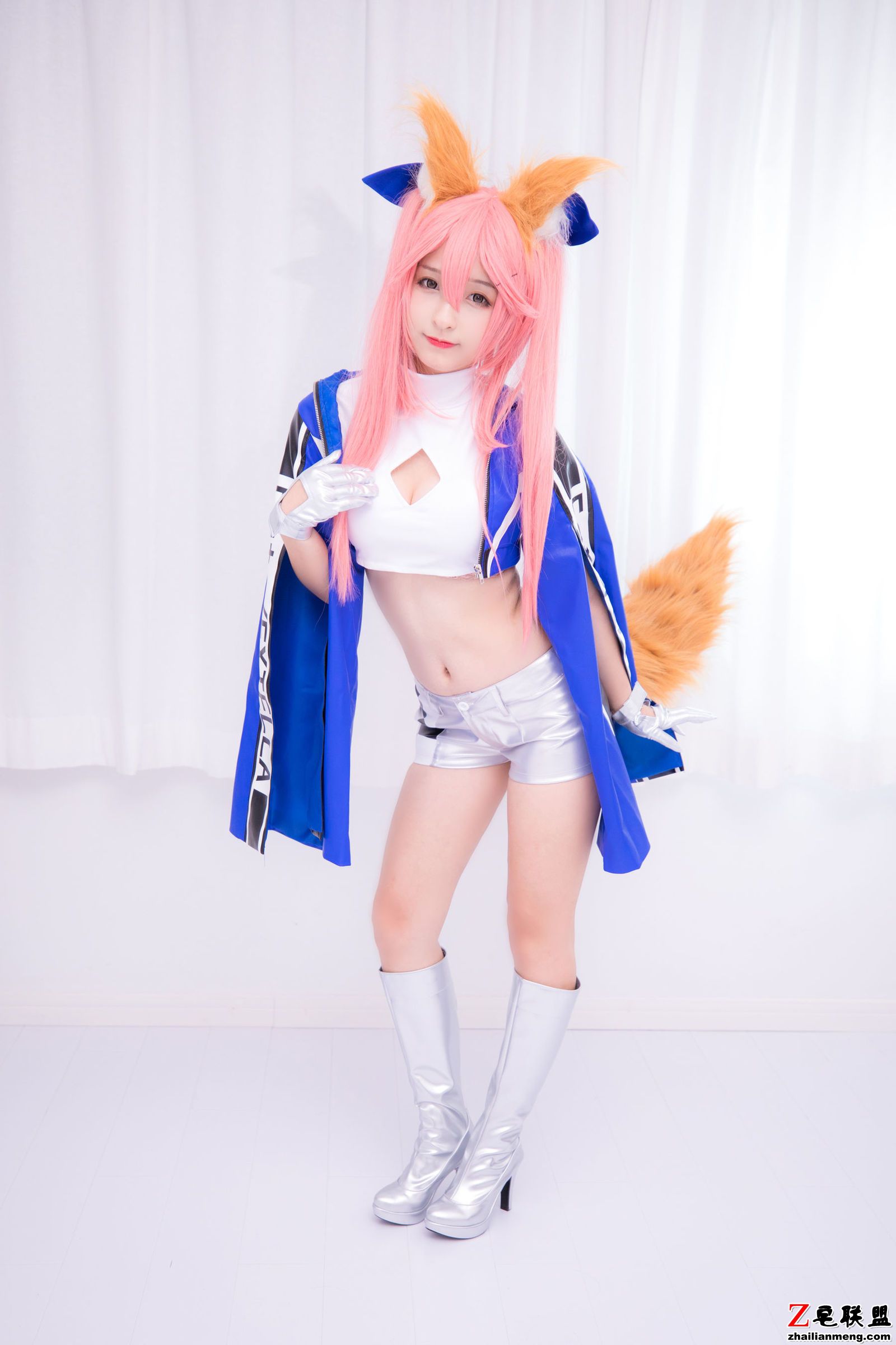 [CosPlay美女] 萝莉神楽板真冬 - 目標はあなた、エンジン全開！！ 写真套图第12张