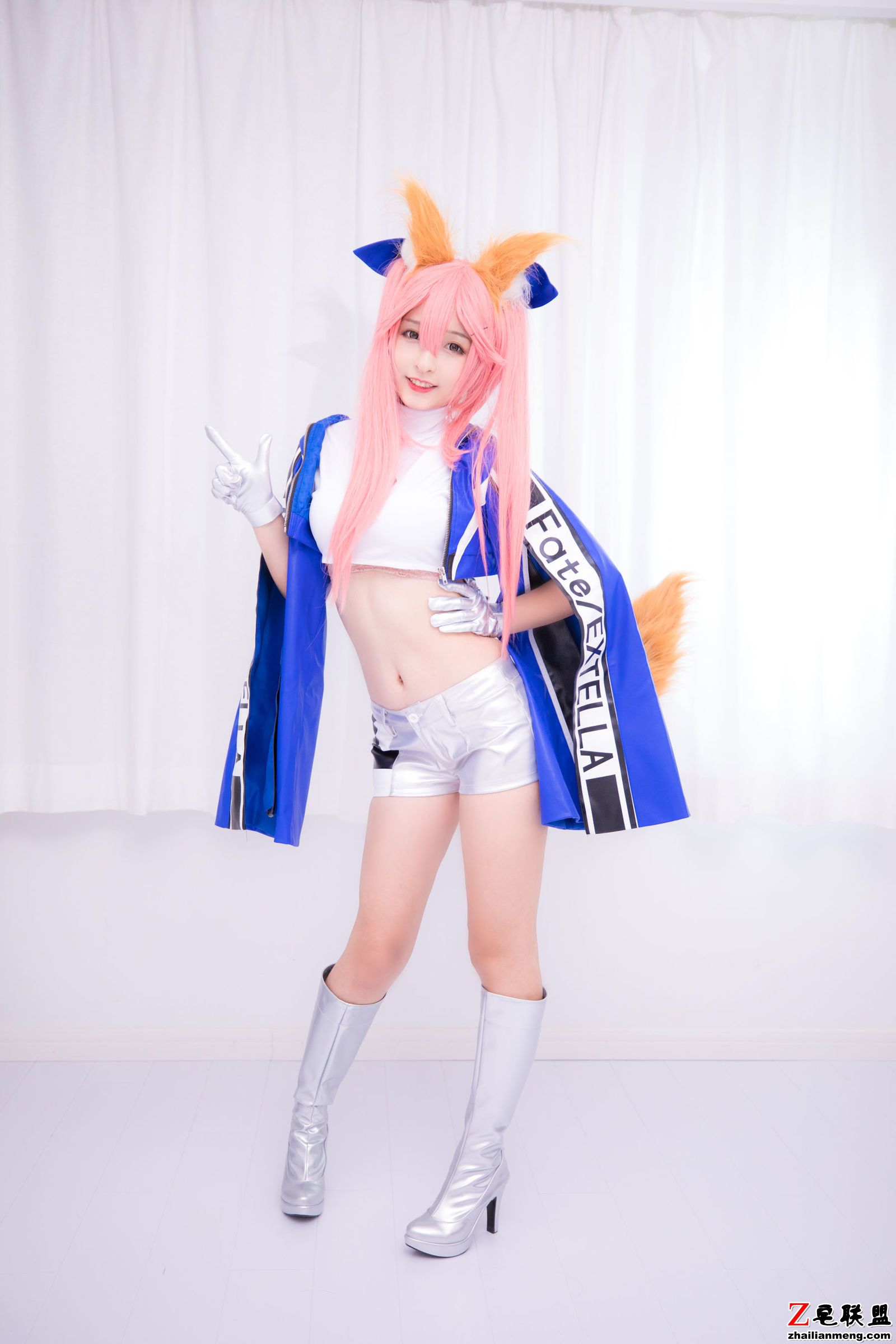 [CosPlay美女] 萝莉神楽板真冬 - 目標はあなた、エンジン全開！！ 写真套图第10张