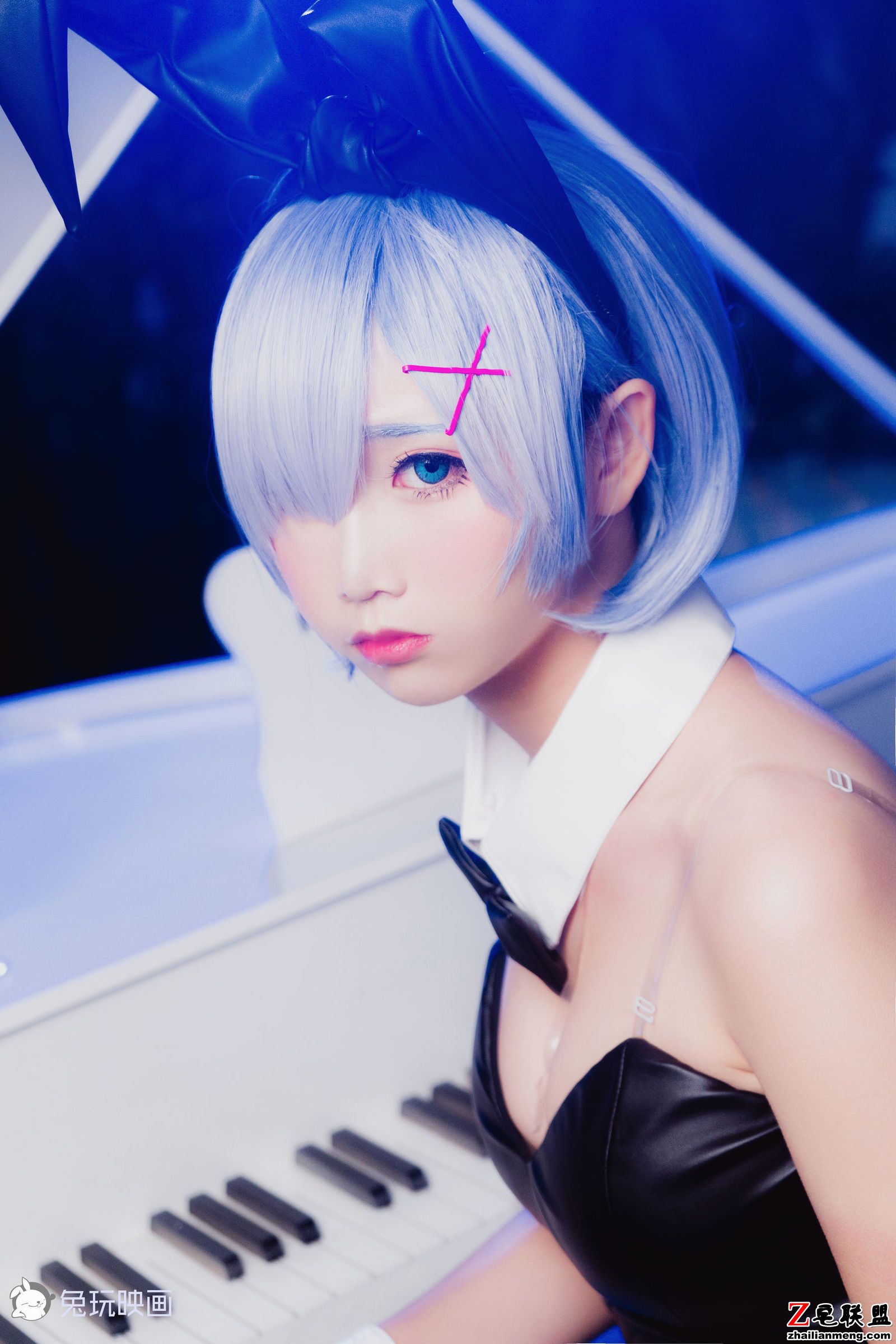 [CosPlay美女] 面饼仙儿 - 兔女郎 写真套图第6张