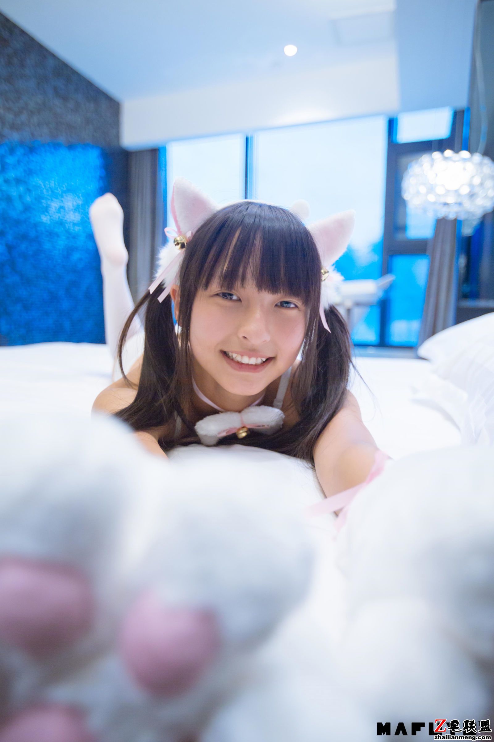 [CosPlay美女] 神楽板真冬 Reimu猫娘系列2 写真套图第6张