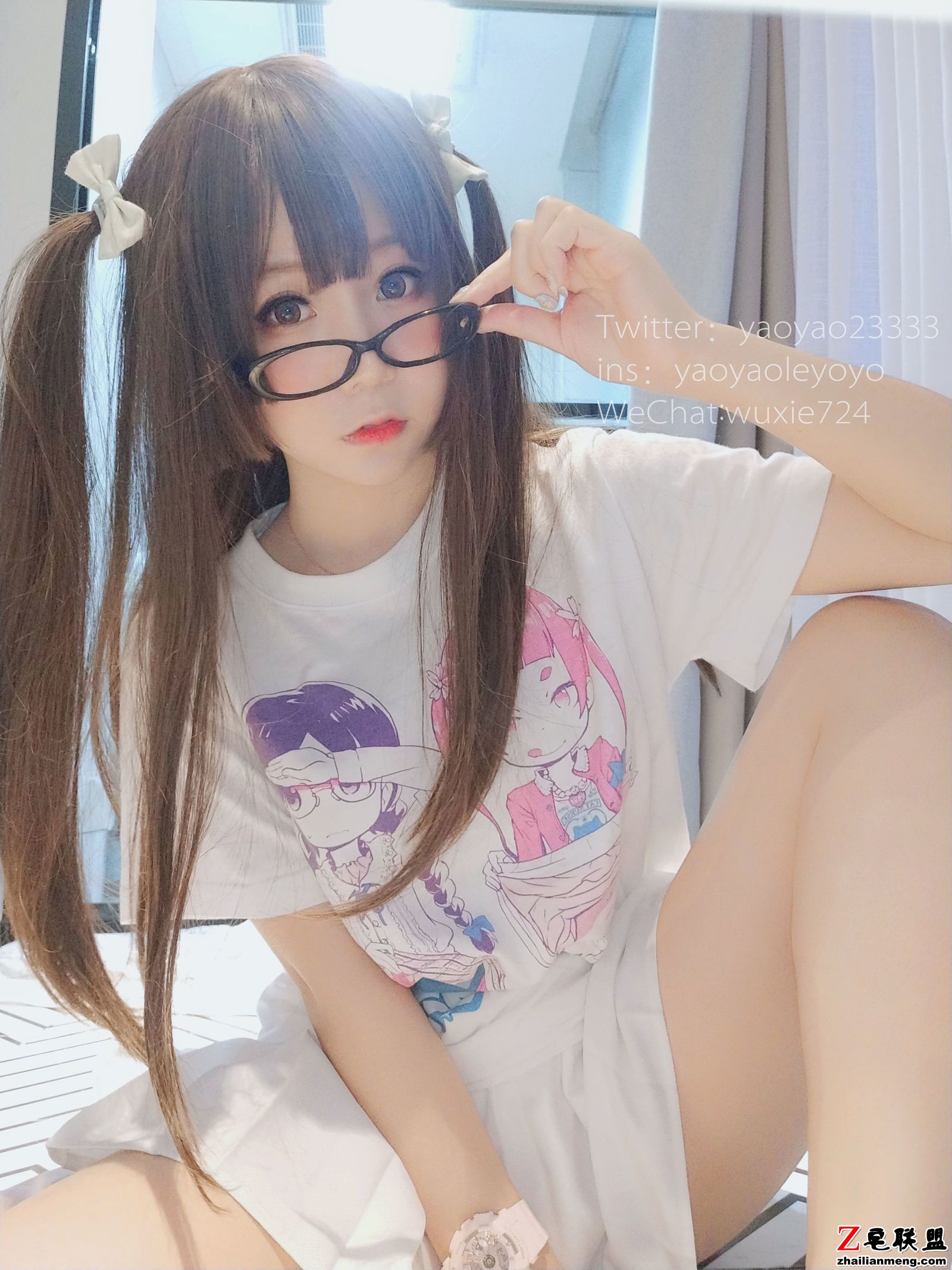 [萌妹子Coser] 摇摇乐yoyo - 浴巾风情 写真套图第6张