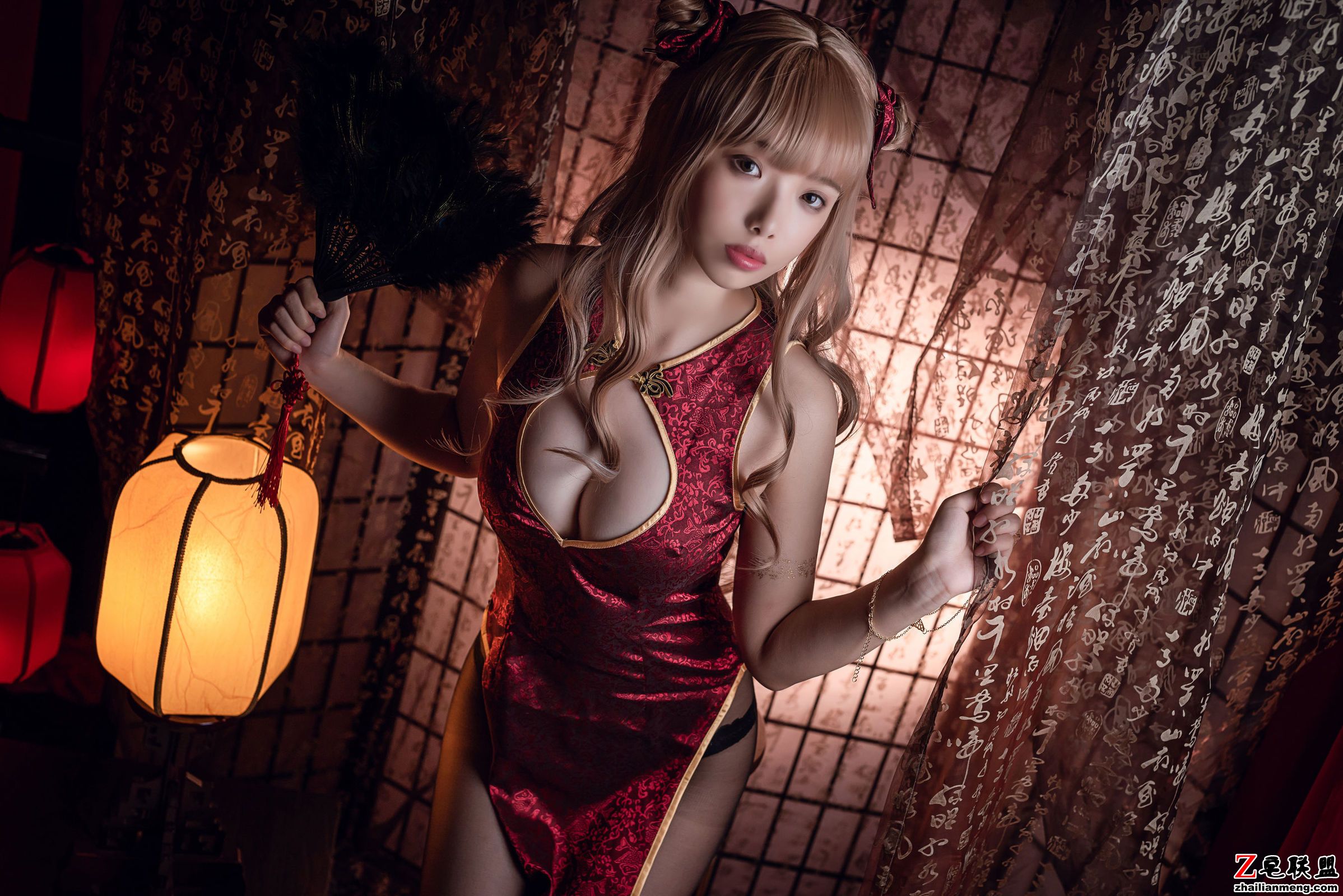 [CosPlay美女] 雯妹 - 黑丝T-back <a href=/e/tags/?tagname=%E5%86%99%E7%9C%9F%E5%A5%97%E5%9B%BE target=_blank class=infotextkey>写真套图</a>第2张