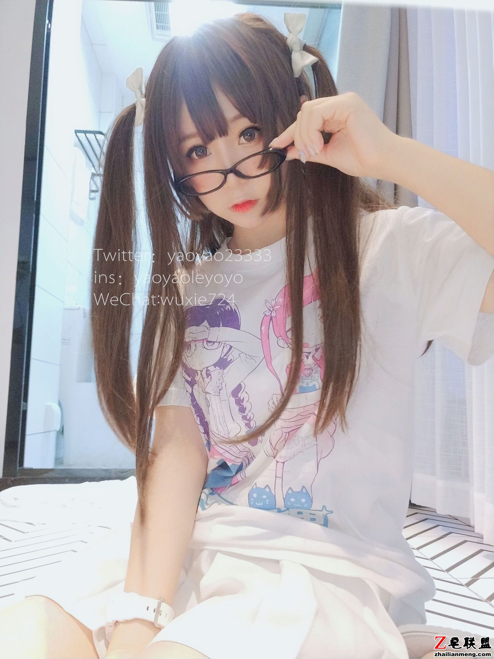 [萌妹子Coser] 摇摇乐yoyo - 浴巾风情 写真套图第4张